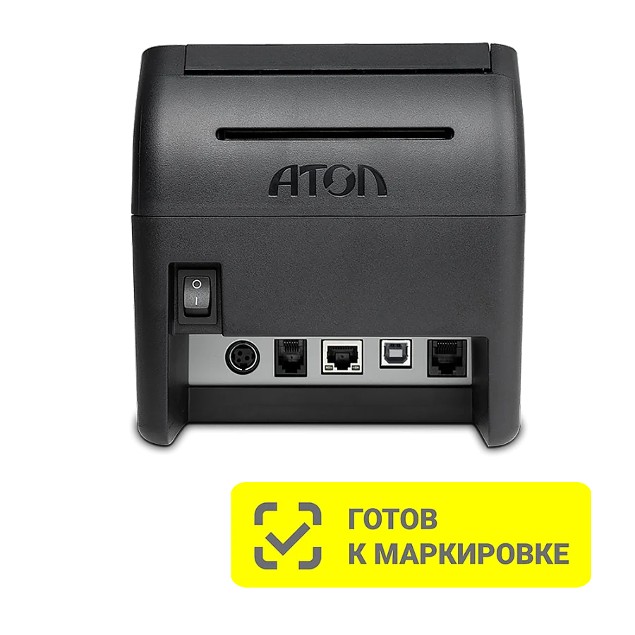 ККТ АТОЛ 27Ф. Черный. с ФН 1.2 15 мес. USB. RS-232. Ethernet. 5.0 — фото 3