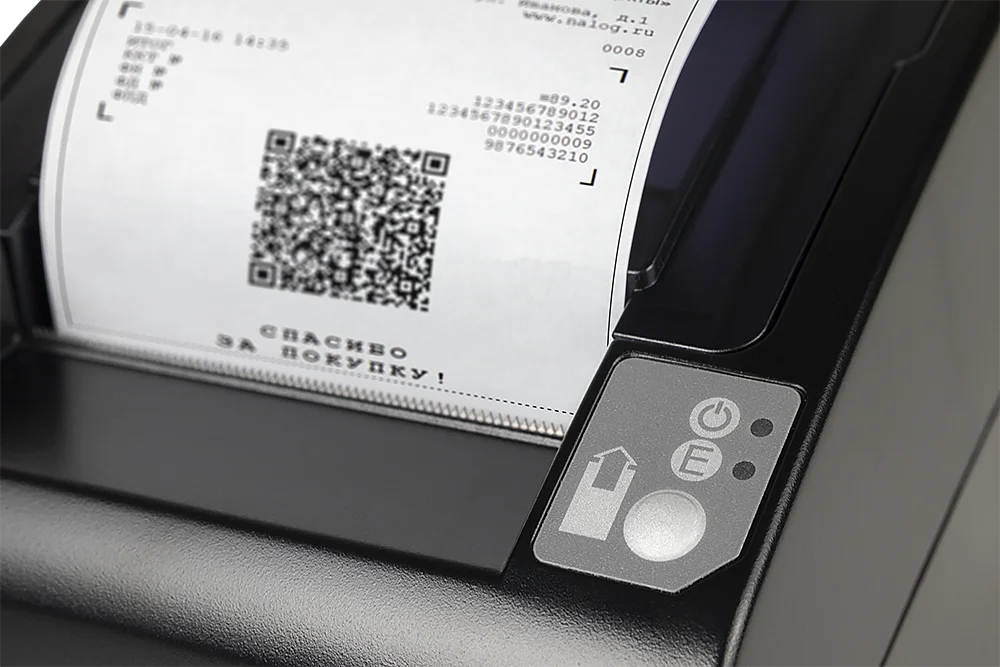 ККТ АТОЛ FPrint-22ПТК. Черный. с ФН 1.2 36 мес. USB. RS-232. Ethernet. 5.0 — фото 5