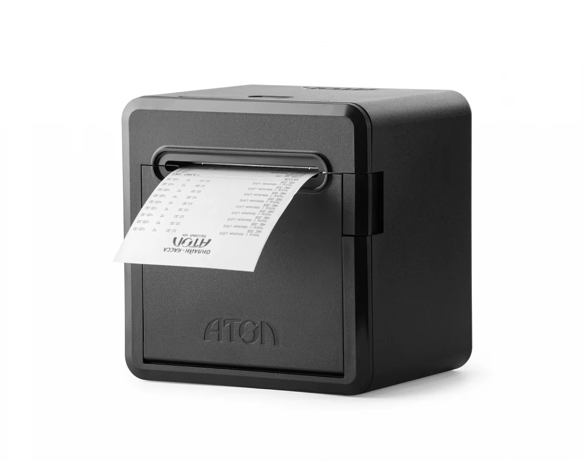 ККТ АТОЛ 22 v 2 Ф. Черный. с ФН 1.2 36 мес. USB. RS-232. Ethernet. 5.0 — фото 3